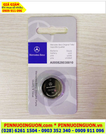 Mercedes-Benz CR2032 ; Pin Remote Ôtô Mercedes-Benz CR2032 lithium 3v, vỉ 1viên